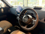 グリップが良く運転しやすいハンドルデザインです!