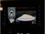 パノラマビューです。全周囲確認できるので、駐車時などに便利です♪