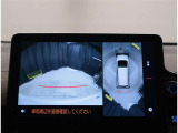 バックモニターで狭い場所や車庫入れもスイスイ、ラクラク! ですが、目視は忘れずにお願いします!