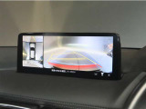 360度ビューモニターです。前後左右の安全を確認できます。