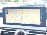 【10.3インチワイドナビ】高級感とインパクトのある大型ワイドナビを装備。各種オーディオ操作はもちろん、横長ワイド画面でのマップ2分割表示など、利便性も高いナビです♪
