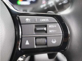 ◆アダプティブクルーズコントロール◆予め設定した車速内でクルマが自動的に加減速。前走車との適切な車間距離を維持しながら追従走行します。【LKAS】車線維持支援システムでステアリング操作を支援。