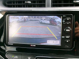 バックモニター付きですので、日常の駐車はもちろん、人や障害物などを映像で確認できるので安心です!(補助装置になりますので、目視でもご確認ください)