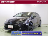 流れるような低重心でワイドなフォルムの【カローラツーリングHV】4WD。高級感が漂う「W&times;B」です。アクティブに使える広さとスタイリッシュな見た目が魅力です。