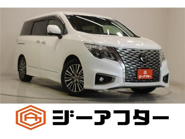 エルグランド 2.5 250ハイウェイスターS 4WD 禁煙車 社外ナビ 全周囲カメラ