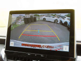 車庫入れもお任せのバックカメラ付き!