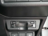 ETC車載器付きです。高速道路の料金所もスムーズに通過できます。