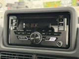 CD再生、AM、FMラジオ視聴可能のオーディオを装備しております。