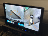 マルチビューカメラシステム搭載で駐車が苦手な方も全方向を確認しながらの駐車が可能です!カメラは選択可能でフロントだけサイドだけ等便利にご使用いただけます!