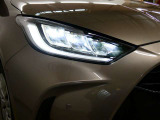 LEDヘッドライトです。デザイン性がよくとても明るいので、夜間の走行や悪天候でも安心です。しかも長寿命!