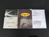 点検記録簿や車両の説明書も完備◎ 緊急時の対応やスイッチ類の使い方等、いざという時にしっかり確認できるので重宝します♪
