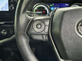 ステアリングスイッチ装備!運転しながら手元でオーディオの操作などができます。