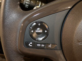 【ステアリングリモコン】ステアリングにオーディオ調節可能なスイッチが装備されていますので運転中でも視線をそらさずにオーディオの調節が可能です!