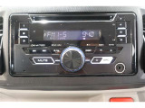 CDプレーヤーAM/FMチューナー付、他にはポータブルオーディオプレーヤーなどの外部機器をAUX入力端子に繋いで使用大好きな曲を楽しむことができます。ロングドライブに欠かせませんね!