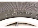 155/80R14    車両装着タイヤサイズです。 タイヤのご相談もトヨタモビリティ石川にお任せください