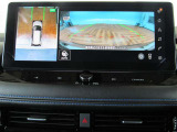 アラウンドビュー☆空から見下ろすような視点で、スムーズな駐車と安全確認をサポート!運転の心強い味方になってくれます♪