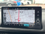 【9インチ ホンダコネクトディスプレイ】視認性の高い大画面ディスプレイでナビの使用や、お持ちのスマートフォンと連携したbluetoothでの音楽再生が可能です♪