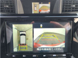パノラマモニター付いております!車庫入れの際にあると役立ちますよ♪