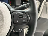 クルーズコントロールを装備しています。高速道路などで一定の速度で走ってくれるので運転が楽ですよ!速度を設定できますので、スピードの出しすぎにも注意できます。