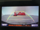 バックガイドモニターを装備しています、車庫入れもラクラクです。