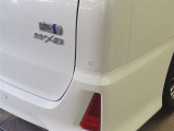ICS(インテリジェントクリアランスソナー)のリヤバンパーのセンサー。