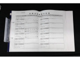 記録簿はお車の履歴書です。出どころのしっかりしたお車です。更に認定中古車の保証を付けてのお渡しです。
