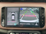 アラウンドビューモニターで全周囲が見えるのでバックや駐車が苦手な方も安心です。