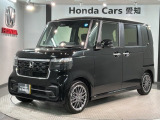 全国納車可 第三者機関証明書付 H SENSING 新車保証 試乗車 ワンオーナー ナビLXU-242NBi TV Rカメラ CD録音 BTオ-ディオ DVD装備のN-BOXカスタム ターボ入庫