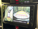【パノラミックビューモニター】専用のカメラにより、上から見下ろしたような視点で360度クルマの周囲を確認することができます☆死角部分も確認しやすく、狭い場所での切り返しや駐車もスムーズに行えます。