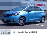 フィット e:HEV HOMEです。ボディカラーは、エアーライトブルー・メタリック。Honda SENSINGを搭載しています。