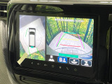 【全方位モニター用カメラ】専用のカメラにより、上から見下ろしたような視点で360度クルマの周囲を確認することができます☆死角部分も確認しやすく、狭い場所での切り返しや駐車もスムーズに行えます。
