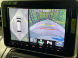 【全方位モニター用カメラ】専用のカメラにより、上から見下ろしたような視点で360度クルマの周囲を確認することができます☆死角部分も確認しやすく、狭い場所での切り返しや駐車もスムーズに行えます。