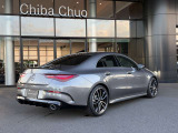クーペらしい引き締まったリアビュー。AMGモデルのスポーティな印象を高めています。