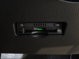 ETC車載器付きです。高速道路の料金所もスムーズに通過できます。