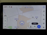 ナビゲーション付き。タッチパネル式で使いやすく、お出かけもラクラクです。