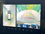 【パノラマモニター】専用のカメラにより、上から見下ろしたような視点で360度クルマの周囲を確認することができます☆縦列駐車や幅寄せ時に活躍してくれます♪