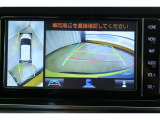 【パノラミックビューモニター】クルマの斜め後ろや真横など、目が届きにくい箇所も確認できるため、いち早く障害物に気が付くことができて安心ですね♪
