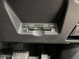 ETC車載器付きです。高速道路の料金所もスムーズに通過できます。