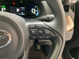 前方の車との車間を設定し、スピードを上げたり緩めたりを自動で行ってくれる追尾式の「レーダークルーズ」。上級装備の一つです!高級車にしかつかない嬉しい機能です。