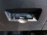 ETC車載器付きです。高速道路の料金所もスムーズに通過できます。