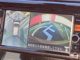 アラウンドビューモニターです。これで車庫入れもラクラク。