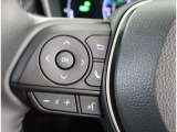 運転中でも手元で操作できます。