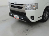 TRD製フロントポイラーを装着しております。