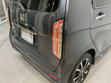 視認性がいいテールランプ。後続車にも存在をアピール。