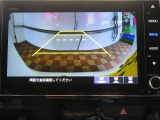 ギヤをRに入れるとナビの画面に後ろの映像が映るリヤカメラ付!後退時の安全確認やコンディションの悪い視界でもカラーバックモニターがドライバーをサポート☆☆☆