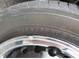 タイヤサイズは、155/65R14です。