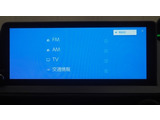 オーディオモードメニュー、AM・FMラジオ フルセグTV対応!