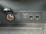 スマホや携帯音楽プレーヤーなどの外部機器を接続できる入力端子です