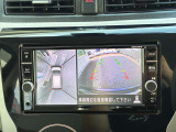 アラウンドビューモニターも付いているので、車庫入れもスムーズにできます。