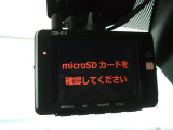 ドライブレコーダーも前後に装備しています。万一の事故の際、録画映像が役に立つこともございます。(映像記録用SDカードは別売りです。)
